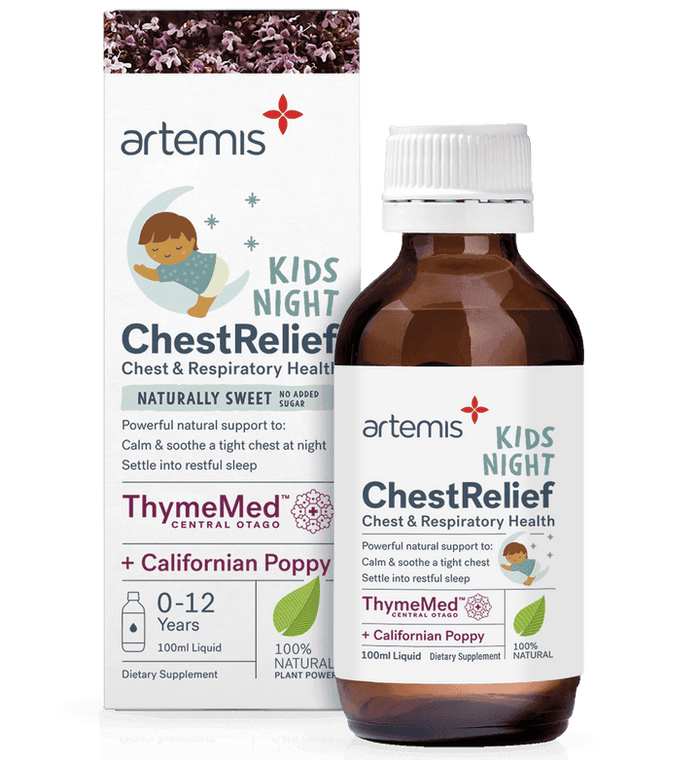 Artemis Kid Chest Relief Night Liq 100ml - Life Pharmacy Orewa