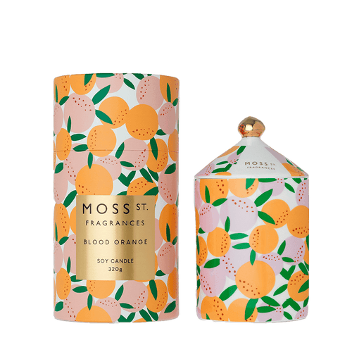 Moss St 320G Candle Blood Orange - Life Pharmacy Orewa