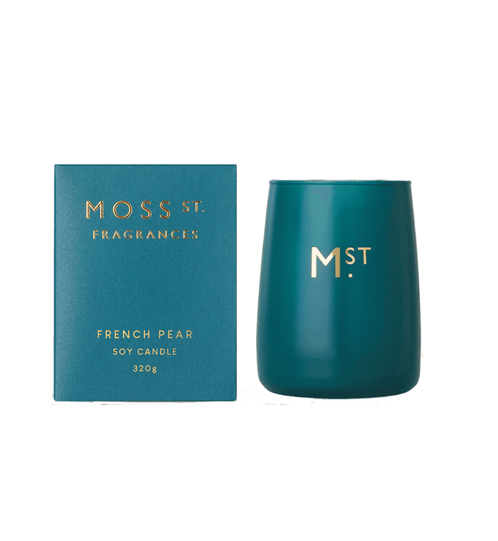 Moss St 320G Candle French Pear - Life Pharmacy Orewa
