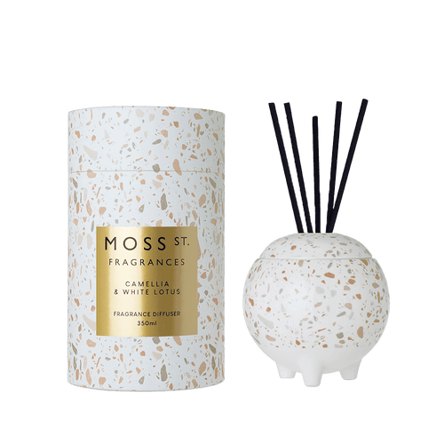 Moss St 350Ml Diffuser Camellia & White - Life Pharmacy Orewa