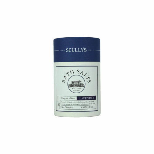 Scullys Lav Bath Salts 250G - Life Pharmacy Orewa