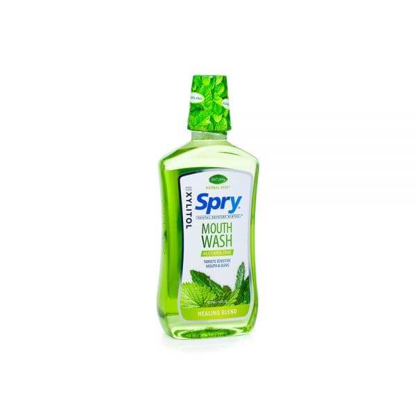 Spry Herbal Mint Mouth Wash 473Ml - Life Pharmacy Orewa