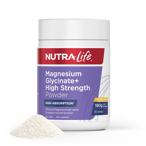 Nutralife Magnesium Glycinate Powder Citris 180G