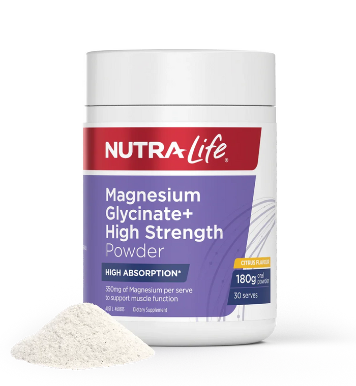 Nutralife Magnesium Glycinate Powder Citris 180G