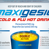 Maxigesic Cold & Flu Lemon Hot Drink 20 Sachets
