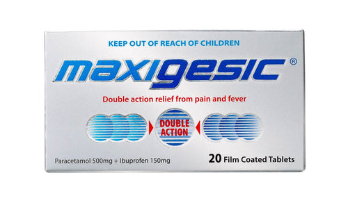 Maxigesic 20 Tabs - Life Pharmacy Orewa