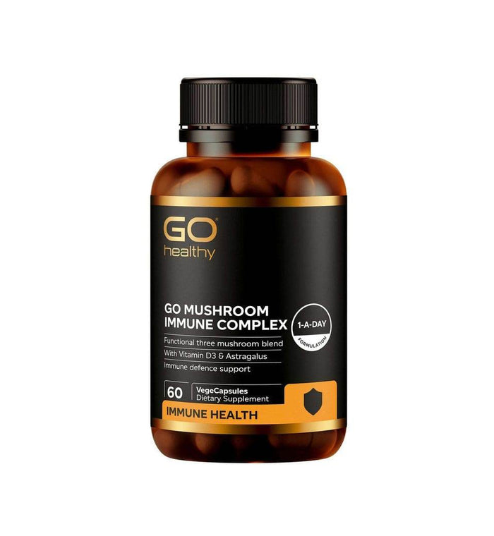 GO MUSHROOM IMMUNE COMPLEX 60 - Life Pharmacy Orewa