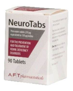 Neurotab 253Mcg T (150Mcg Elem. Iodine) - Life Pharmacy Orewa