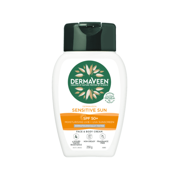 Dermaveen Sensitive Sun Spf50+ 250G - Life Pharmacy Orewa