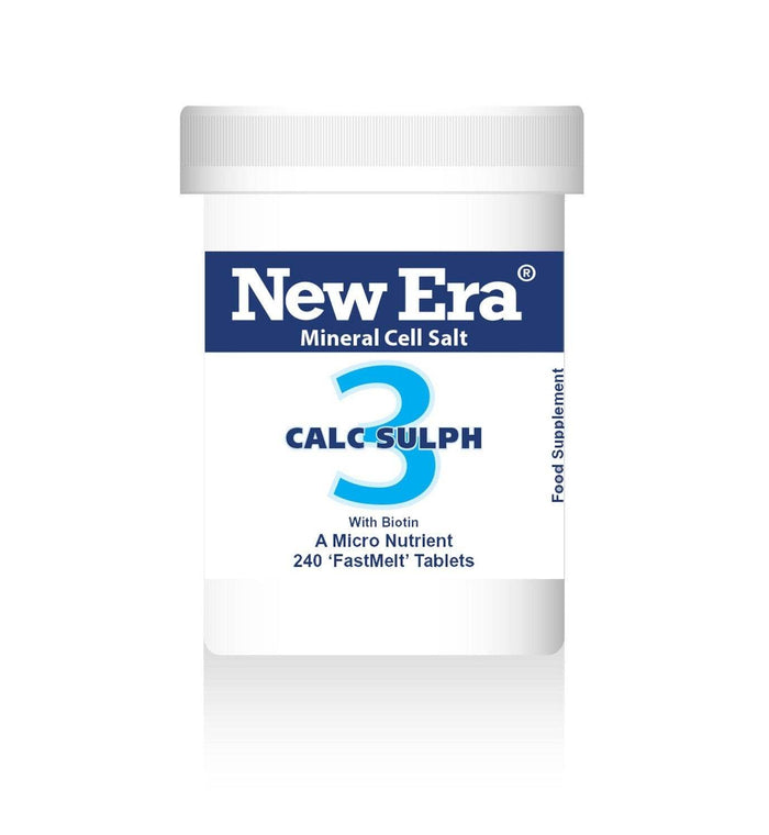 New Era No 3 Calc Sulph - Life Pharmacy Orewa