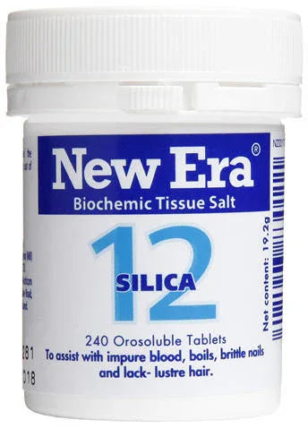 New Era 12 Silica Orosoluble Tablets 240