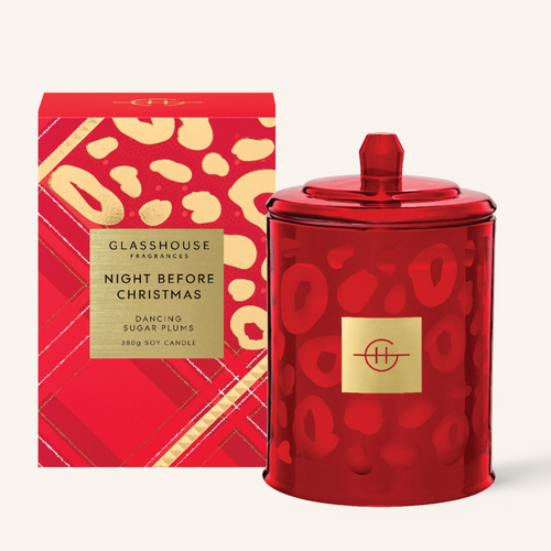 Glasshouse Candle 380G Night B4 Christmas by Life Pharmacy Orewa