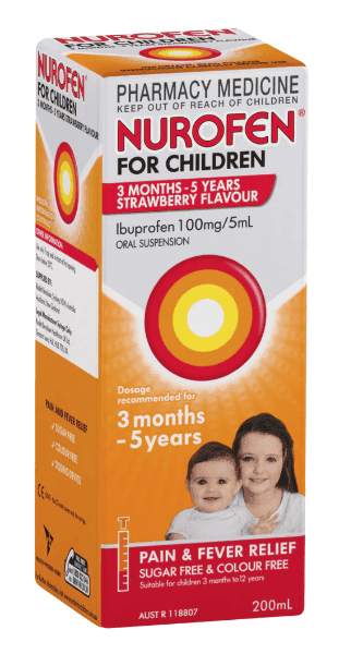 Nurofen Child Susp Ibf 4% Or 200Ml - Life Pharmacy Orewa
