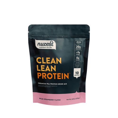 Nuzest Clean Lean Protein Wild Strawberry 250G - Life Pharmacy Orewa