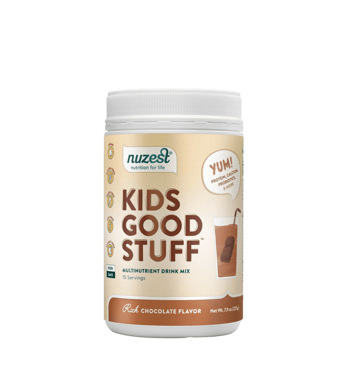 Nuzest Kids Good Stuff Chocolate 225G - Life Pharmacy Orewa
