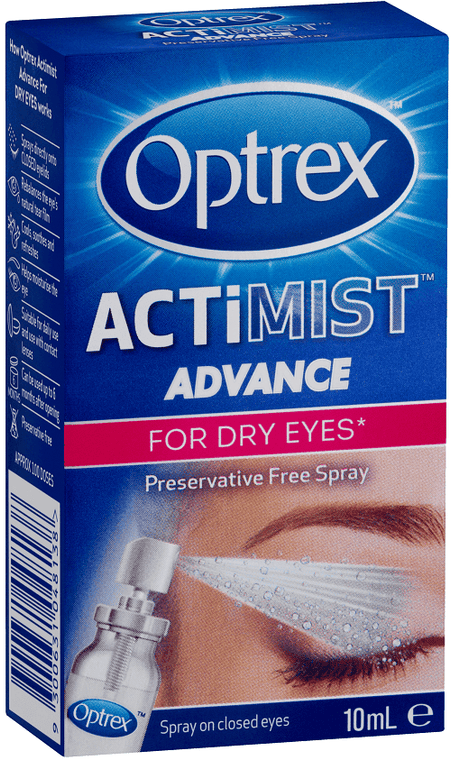 Optrex Actimist Advance 10Ml - Life Pharmacy Orewa