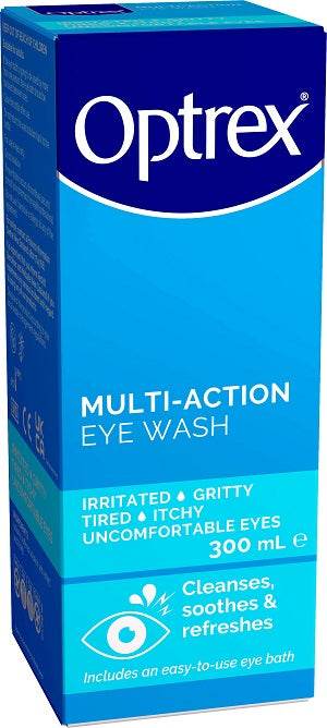 Optrex Eye Wash With Eye Bath 300ml - Life Pharmacy Orewa