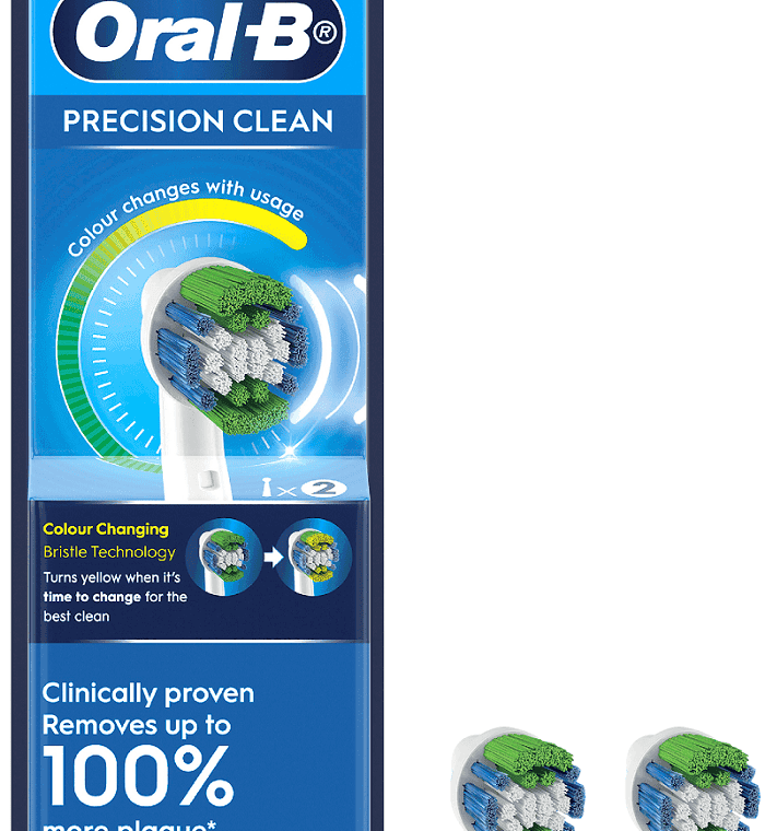 Oral B Precision Clean Toothbrush Refills 2 - Life Pharmacy Orewa