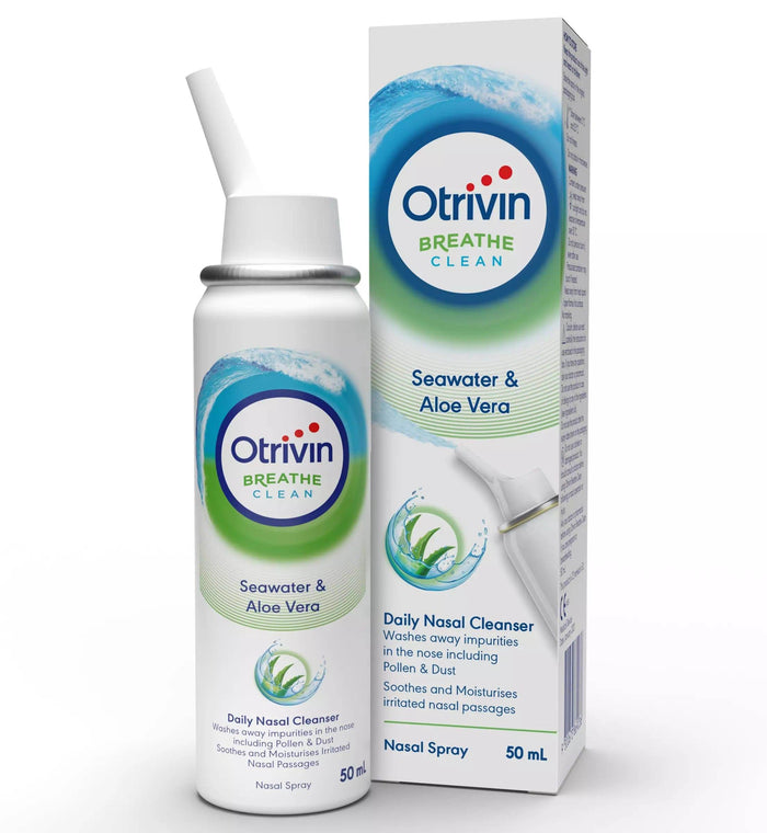 Otrivin Breathe Clean Nasal Spray 50Ml - Life Pharmacy Orewa