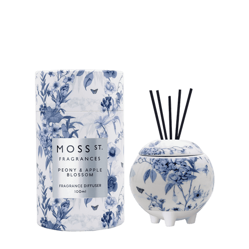 Moss St 100Ml Diffuser Peony/Apple Bloss - Life Pharmacy Orewa