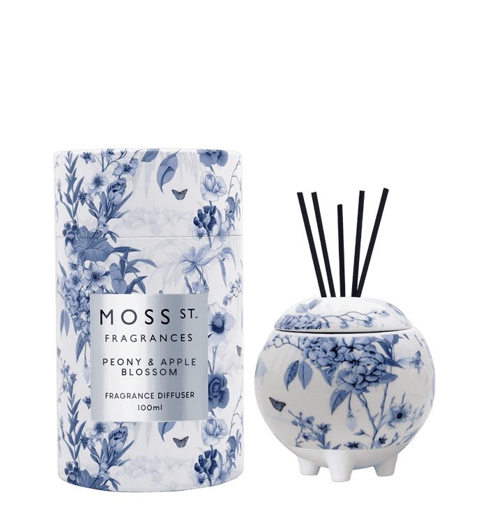 Moss St 100Ml Diffuser Peony/Apple Bloss - Life Pharmacy Orewa