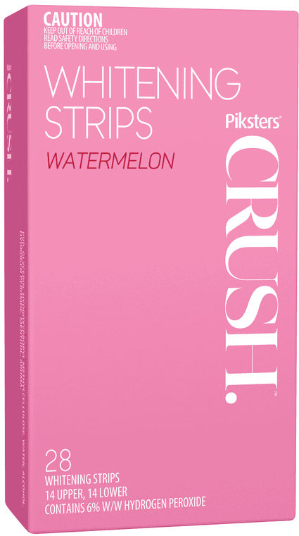 Piksters CRUSH Whtng Strps Wmelon 28pk - Life Pharmacy Orewa