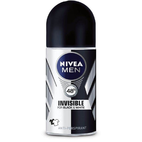 Nivea Deod Mens Inv B&W Power Roll 50ml - Life Pharmacy Orewa