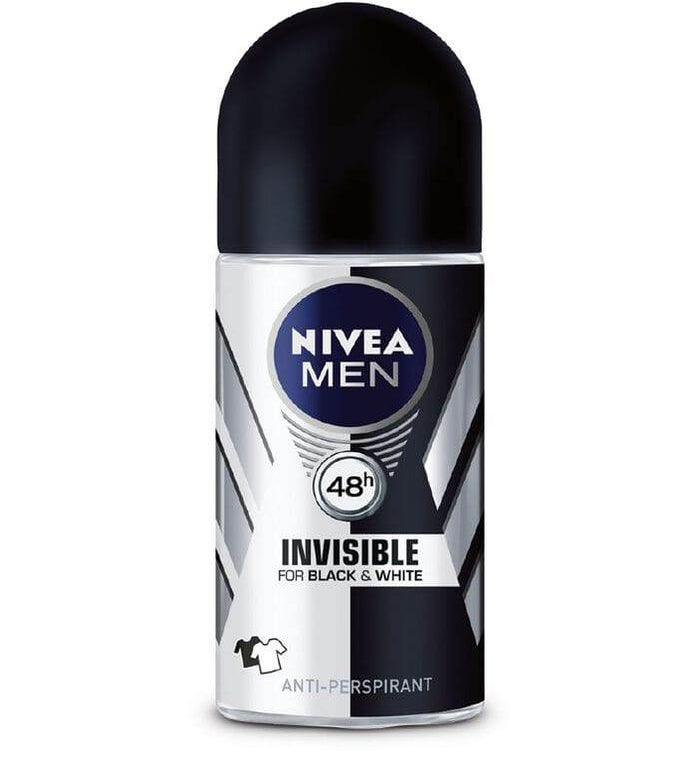 Nivea Deod Mens Inv B&W Power Roll 50ml - Life Pharmacy Orewa