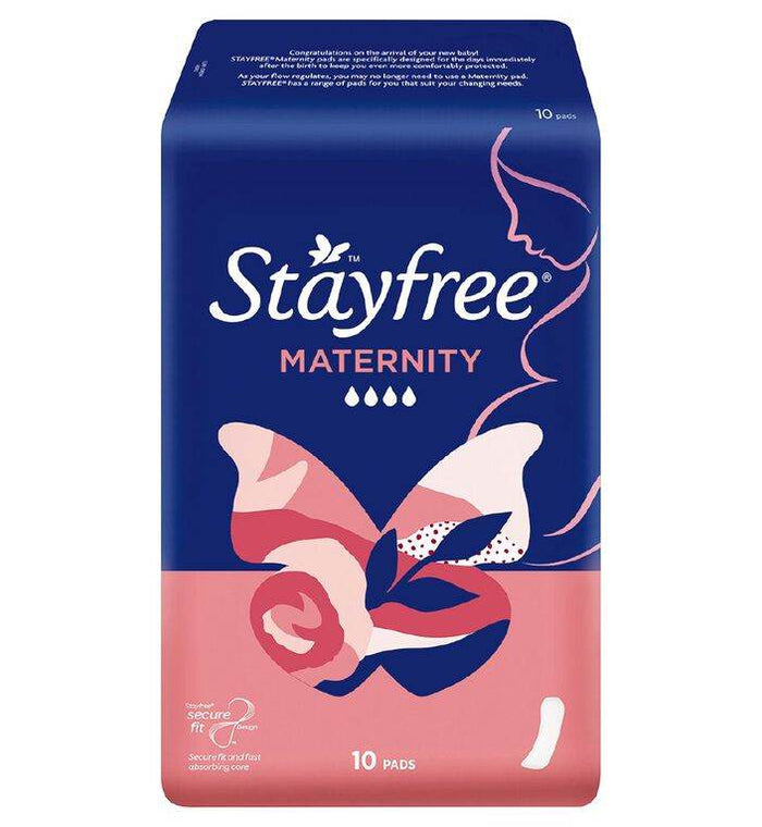 Stayfree Maxi Pad Maternity 10 - Life Pharmacy Orewa