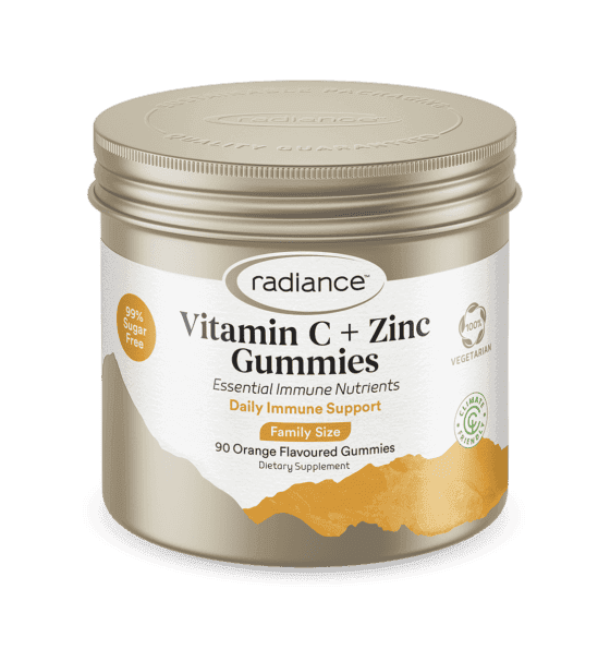 Radiance Vitamin C + Zinc Gummies 90 - Life Pharmacy Orewa
