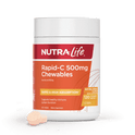NutraLife Rapid 500Mg Chewables 120 Tabs - Life Pharmacy Orewa