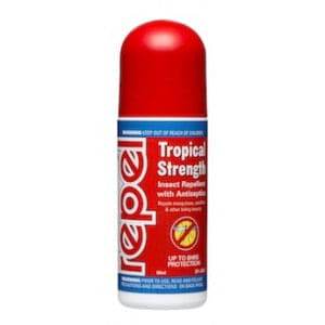 Repel Repel Tropical Strength Rollon 60Ml - Life Pharmacy Orewa