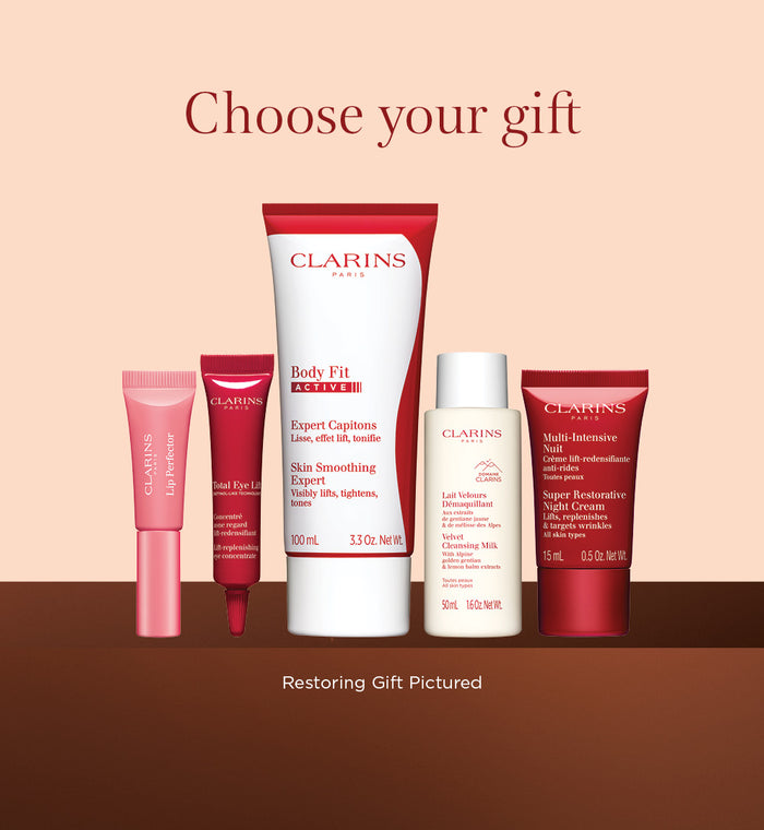 Clarins Gift with Purchase ON NOW!