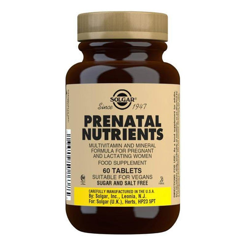 Solgar Prenatal Nutrients 60 Tabs - Life Pharmacy Orewa