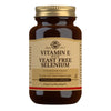 Solgar Vitamin E Yeast Free & Selenium 50 Capsules
