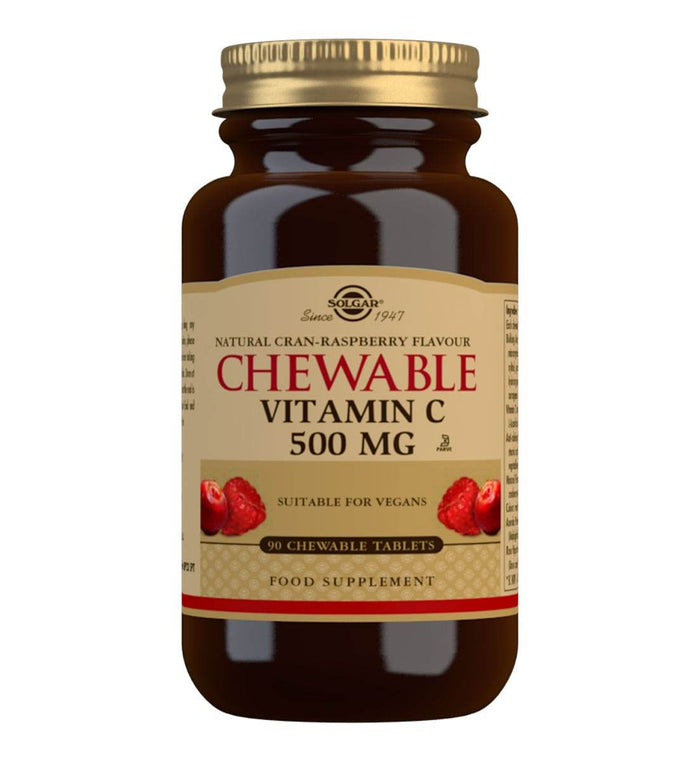 Solgar Vit C 500Mg Cran/Rasp 90 - Life Pharmacy Orewa