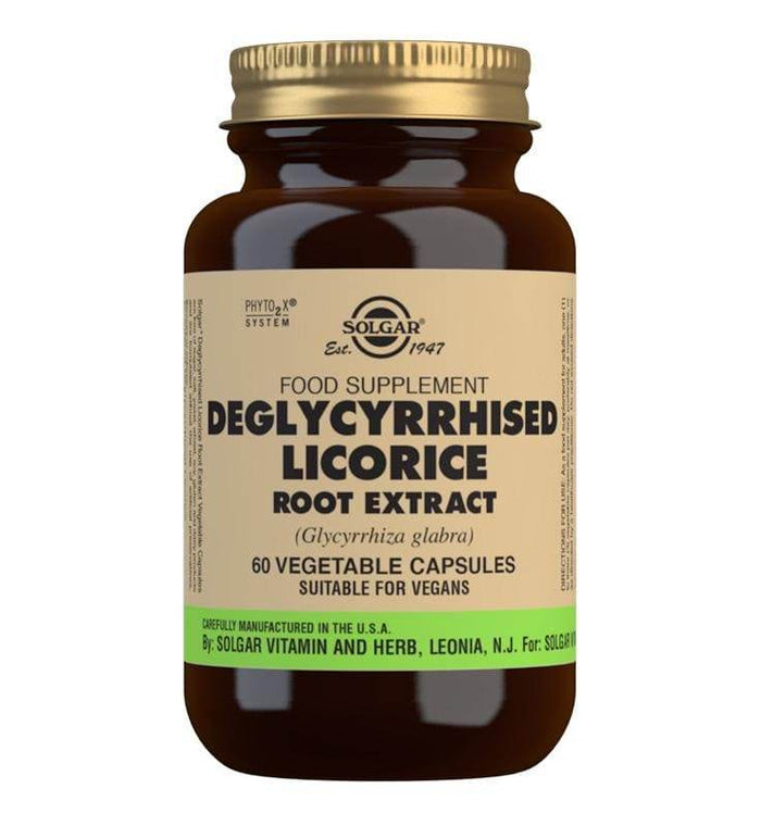 Solgar Deglycyrrhised Licorice 60 - Life Pharmacy Orewa