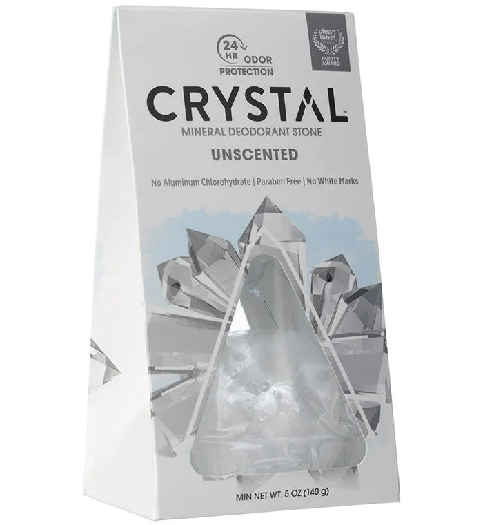 The Crystal Mineral Deodorant Stone   Unscented