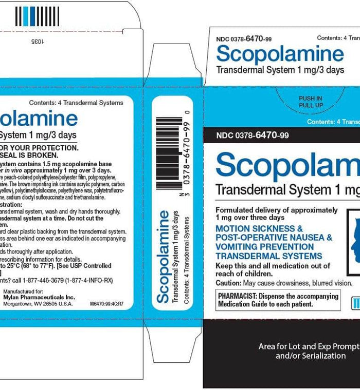 Scopolamine 72 Hour Patch 10 Pack - Life Pharmacy Orewa