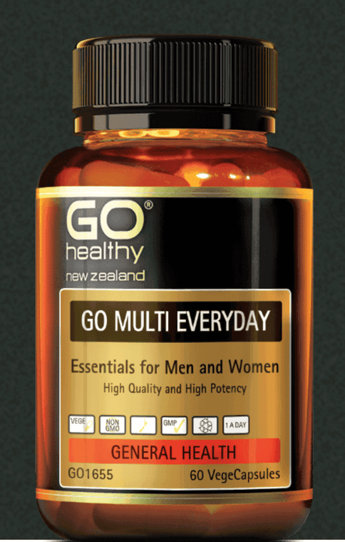Go Healthy Multi Everyday - For Men & Women (60 Vcaps) - Life Pharmacy Orewa