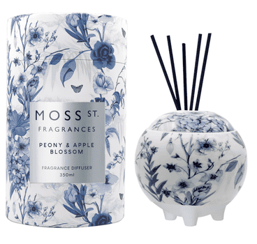 Moss St 350Ml Diffuser Peony & Apple Blossom - Life Pharmacy Orewa