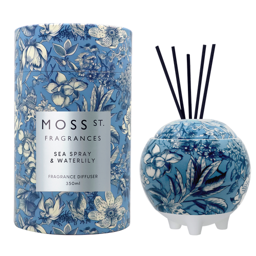 Moss St Diffuser Sea Spray & Waterlily 100ml by Life Pharmacy Orewa