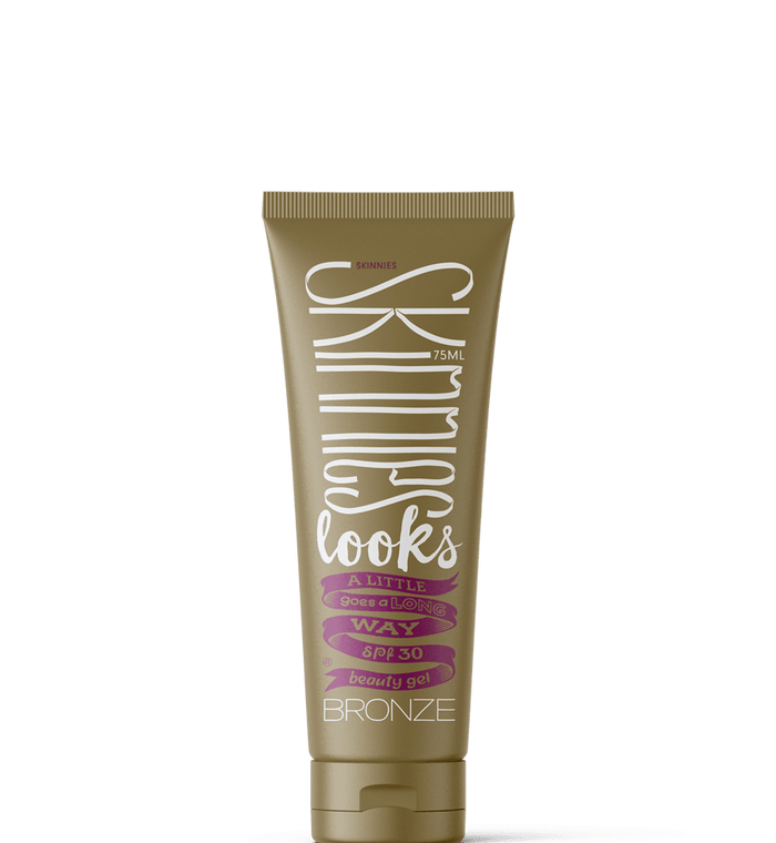 Skinnies Looks Spf30 Bronze 75Ml - Life Pharmacy Orewa