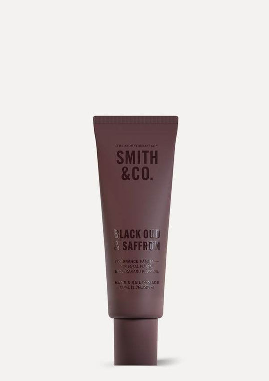 Smith & Co 80ml Hand Cream Pomade Black Oud & Saffron - Life Pharmacy Orewa