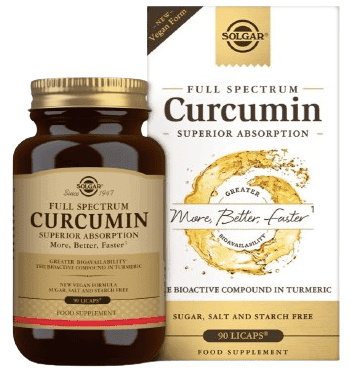 Solgar Full Spectrum Curcumin 90 - Life Pharmacy Orewa