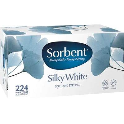 Sorbent Tissues White 224 - Life Pharmacy Orewa