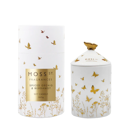 Moss St 360G Candle Orchid/Bergamot