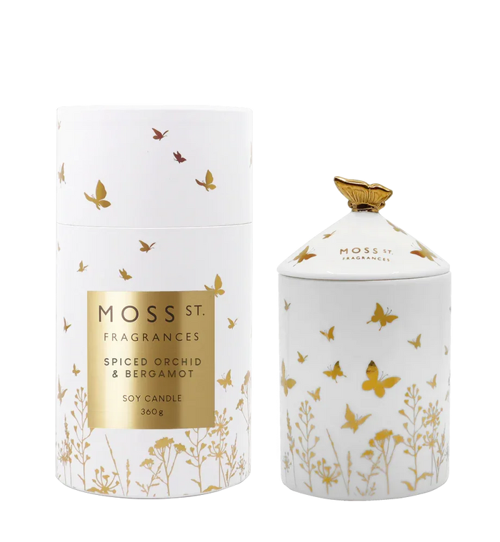 Moss St 360G Candle Orchid/Bergamot