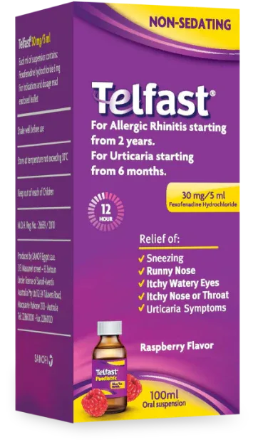 Telfast Oral Liquid 60Ml