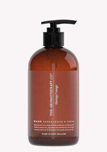 The Aromatherapy Co. Hand & Body Wash - Sandalwood & Cedar 500Ml - Life Pharmacy Orewa